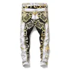 New Men Designer Pants Fashion Digital Printed Hip Hop Pant Cotton High Quality Casual Outdoor Pants