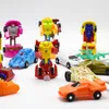 ألعاب كبسولة لعبة عيد الميلاد تشوهات Mecha Car Robots Model Dounted Party Forms Pood Higds Multi Styles