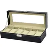 LISCN Box Watch Box 5 Bajas de reloj Cajas de cuero PU Caja RELOJ Boite Boite Montre Jewelry Box 2018848482935