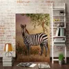 Wysokiej Jakości 100% Robić Nowoczesne Abstrakcyjne obrazy olejne na płótnie Obrazy Zwierząt Zebra Home Decor Art AM-68-8-2