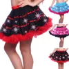 Party Led Licht Tutu Rock Frauen Halloween Weihnachten Festival Club Bühne Dance Show Mesh Mini Plissee Tüll Petticoat