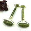 Masaż twarzy Jade Roller Double Head Massage Masaż Neck Natural Jade Beauty Health Tools Zapobiegaj zmarszczkom masaż rolkowy BH1722TQQ