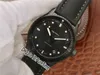 GF Fifty Fathoms Bathyscaphe 5000-0130-B52A ceramica nera CAL A1315 Automatic Watch Mens Best Edition quadrante nero in nylon Puretime (Free Rubber)