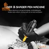 YILONG – Machine à tatouer rotative courte, Style stylo, moteur sans noyau, connecté en courant continu, 35 pouces de longueur, 4754616