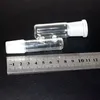 10 Adattatore per recupero vetro stile Narghilè Maschio Femmina 14mm 18mm Adattatori per recupero vetro comune Cattura cenere per piattaforme petrolifere Bong Tubi per acqua