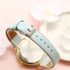 Kvinna Watch Fashion Enkel Quartz Armbandsur Sport Läderband Casual Ladies Klockor Kvinnor Reloj Mujer Klänninggåva