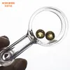 Perla di vetro luminosa da 6 mm che brilla nel vetro scuro Inserto per perla Terp Dab per chiodo Banger al quarzo Turp Slurper 820