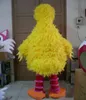 2019 Factory hot new Luxury Plush Yellow bird Mascot Costumes Gli oggetti di scena del film mostrano la festa di compleanno dell'abbigliamento dei cartoni animati a piedi