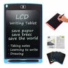 8.5 polegadas LCD Writing Tablet Drawing Board Blackboard manuscrito Pads presente para m Paperless Notepad Whiteboard Memo Com atualizado Pen DHL