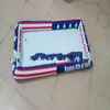 Seasiade Load Tray Надувная вечеринка Кулер American Flag Iecs Ведро Летний Песчаный Красный Синий Пластиковый Портативный Мода 12HC C1