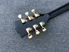 Rabatt RD 2023 Blackrd E-Gitarre mit 6 Saiten und 2 Golden Hardwares-Tonabnehmern mit Mahagoni-Korpus und Palisander-Griffbrett