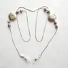 6 pieces per lot sunglasss metal beaded chain made of silver eclectro plated brass and vintage antique-silver beads