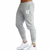 Pantalons pour hommes automne mode hommes piste sport décontracté Jogging bas Joggers pantalons longs taille asiatique M-2XL