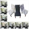 Colorful Spandex Chair Covers Removable Chairs Cover Stretch Dining Seat Elastic Slipcover For Weddings Banquet Party Hotel