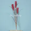 Artificial Reed Grass Stem 3head 86cm Length Wedding Decorations Home Garden Decor Party Fake Flower Multi Colors