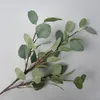 Article 1pc Fake Eucalyptus Greenery Office Decor Decor Green Plant DIY Bouquet de mariée Couronne de verdure artificielle pour les mariages8223079