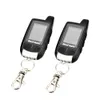 Freeshipping Steelmate Car Alarm Keychain 888E Two LCD Alarm Auto Security System with Remote Start System Keyless Entry Door Button Device