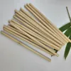 Straw Bamboo Reusable 20cm Organic Drinking Straws Natural Wood Straws For Party Birthday Wedding Bar Tool