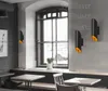 ウィルラストウォールスコンセアルミニウムウォールランプミニマリストデザインライトパイプウォール照明黒い戸口ラウンジポーチノルディックモダン