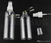 Transparent Empty Spray Bottles 30ml/50ml/60ml/80ml/100ml/120ml Plastic Mini Refillable Container Empty Cosmetic Containers da329