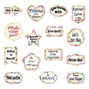 5set 150pcs Inspirational English Sticker Sticker Sticker Sticker Imperproof