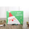 Kerstavond grote geschenkdoos Santa Fairy Design Papercard Kraft Present Party Favor Activity Box Red Green EA684