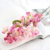 Fleur de prunier artificielle en soie, fleurs de cerisier artificielles, fausse branche de prunier décorative pour la maison, fête de mariage