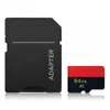 2019 Ny ankomst Black Android 32G 64G 128G 256G 80 MBS Klass 10 Memory Card TF Flash med SD Adapter Retail Package DHL Ship3445502