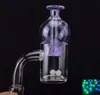 Venda quente 25mm XL Apartamento de quartzo Banger Ciclone Ciclone Carb Terp Pearl 4mm Bottom Male Masculino Junta para Dab Rig