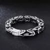 2019 nouveaux cadeaux de Noël bijoux gothiques bling énorme haute qualité hommes garçon en acier inoxydable coulée lien chaîne bracelet 10mm/13mm 9 ''