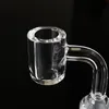 4mm Thick Flat Top Quartz Banger Nails 45 90 Degrees 10mm 14mm 18mm Male Female Joint Quartz Bangers Domeless Nail