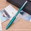 Nowy Little Bling Crystal Ballpoint Pens Student Nauczyciel Pisanie Prezent Metal Reklama Biznesowa Podpis Pen Office School Papetery