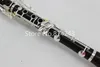 New Falling Tune A 17 Keys Clarinete Marca Qualidade Woodwind Instruments Nickel Silver Key Chave Clarinete Instrumento Musical com Caso Frete Grátis