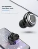 TWS V5.0 Hörlurar Trådlösa Bluetooth-hörlurar Stereo Headset In-Ear Earbuds Sweat-Proof med MIC med laddningsfodral