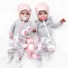 Set di abbigliamento per neonato Set di vestiti per bambina con volant e top in tinta unita + pantaloni di pizzo floreale Set di vestiti per bambina roupa menina
