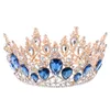 Vintage Crystal Crown for Women Wedding Bridal Tiara Flower Crown
