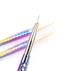 3 PCS/Set Mermaid Nail Art Dotting Pen Fish Design Stainless Steel Nail Art Painting Pen