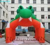 4.5m Sports Entrance Inflatable Alligator Archway Outdoor Inflated Crocodile Tunnel Portal