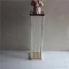 110 cm de hauteur salles de mariage décorations de cristal piliers de mariage stand support de stylo pour le mariage de fête