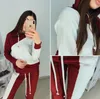 Uomo Donna Jogger Tute Felpe Colore puro Set sportivo maschile Tinta unita Designer Uomo Jogger Tute Set esterno Grande S-3XL