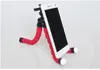 Mini suporte flex￭vel do telefone da c￢mera Flex￭vel Octopus Trip￩ Suporte do suporte MOUNT MONOPOD PARA iPhone 6 7 8 Plus Smartphone