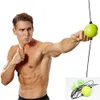 Boxing Ball Reflex Speed ​​Training Equipment Sanda Hand Eye Reaktion Övning Muay Combat Ball Fitness Double End Bag2131074