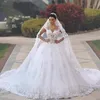 Nuovo a buon mercato per lunghi di Applique jeanpaul kalul Cattedrale Bridal Veils di lusso su ordine di bianco avorio di alta qualità da sposa Veli 3 M