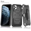 Custodie per telefoni per Iphone 14 13 12 11 PLUS Pro Max SE 6 7 8 Plus X XS MAX XR Defender Holster Clip da cintura Cavalletto Custodia protettiva antiurto per impieghi gravosi