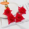 5 cm 10Colors 200 sztuk Sztuczny Róża Dekoracyjna Jedwabna Kwiat Głowa Dla DIY Kwiat Włosy Kwiat Wedding Ball Home Decoration Rekwizyty