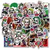 Die Joker-Aufkleber, wasserdicht, Autoaufkleber für Kühlschrank, Gepäck, Moto, Auto, Koffer, Mode, Laptop, Aufkleber, 50 Stück, 1 Opp-Beutel, freies Schiff