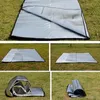 Partihandel Camping Matta Fällbar Folding Sova Madrass Mat Pad Vattentät Aluminiumfolie EVA Utomhus Gratis frakt