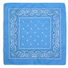 55 * 55cm Paisley Bandana Head Wrap Scarf Wristband Magic Headband Hip Hop Multifunktionell Wristband Headscarf