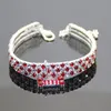 Bling Rhinestone Dog Collar Stop Diament Puppy Pet Cat Collar Rozmiar S / M / L Collar Smycze na małe psy Mascotas Akcesoria Gorąca Sprzedaż