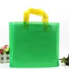 PE Plastic Shopping Bag With Handle Shopping Store Clothes Gifts Bag 45*35+10cm